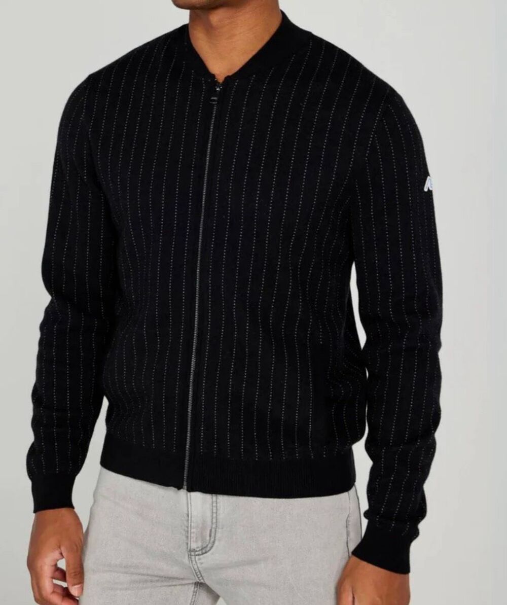 NWT Redvanly Lewis Bomber Jacket Sweater Size XXL